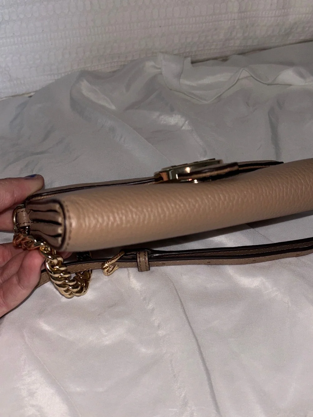 Michael Kors genuine pebbled